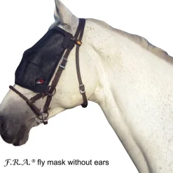 CAVALLO Horse Masque anti-mouche de travail sans oreilles cheval - Cavallo< Masque Anti-Mouche Cheval|Masque Anti-Mouche Cheval