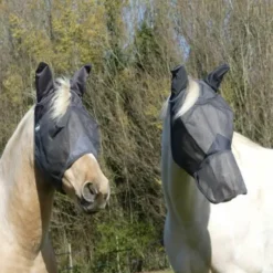 RAVENE Masque anti-mouche et anti-uv cheval Emouchine intégral -< Masques Anti-Uv Cheval|Masque Anti-Mouche Cheval