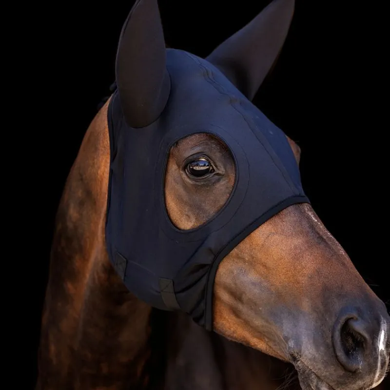 LAMI-CELL Masque cheval anti-stress avec oreilles Come Best Titanium - Lami Cell< Equipement Concours|Masque Anti-Stress Cheval