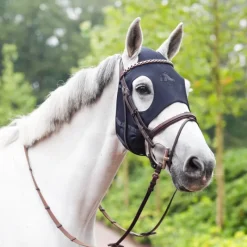 FENWICK Masque cheval relaxant sans oreilles - Technologie Titane Liquide -< Equipement Concours|Masque Anti-Stress Cheval
