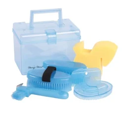 HARRY'S HORSE Mini boite de pansage enfant complet -< Sacs, Boites De Pansage|Brosses Et Bouchons Cheval