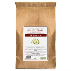 VITAL HERBS Mélange stress anxiété cheval Nice & Calm -< Anti-Stress Cheval Non Dopant
