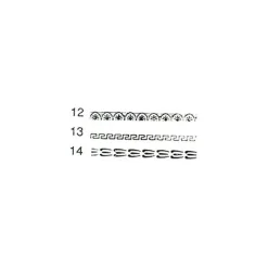 GERHARD WEYLAND Molette à frapper d'ornements< Outils