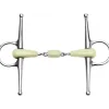 CAVALHORSE Mors à aiguilles cheval double brisure résine pomme Flexi< Mors Cheval