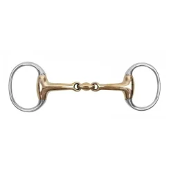 WALDHAUSEN Mors à olive double brisure Cupris -< Mors Cheval
