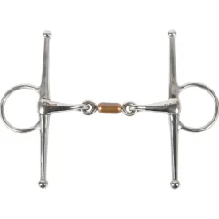 HARRY'S HORSE Mors aiguille double brisure en cuivre -< Mors Cheval