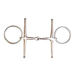 CAVALHORSE Mors aiguille Fulmer brisé inox< Mors Cheval