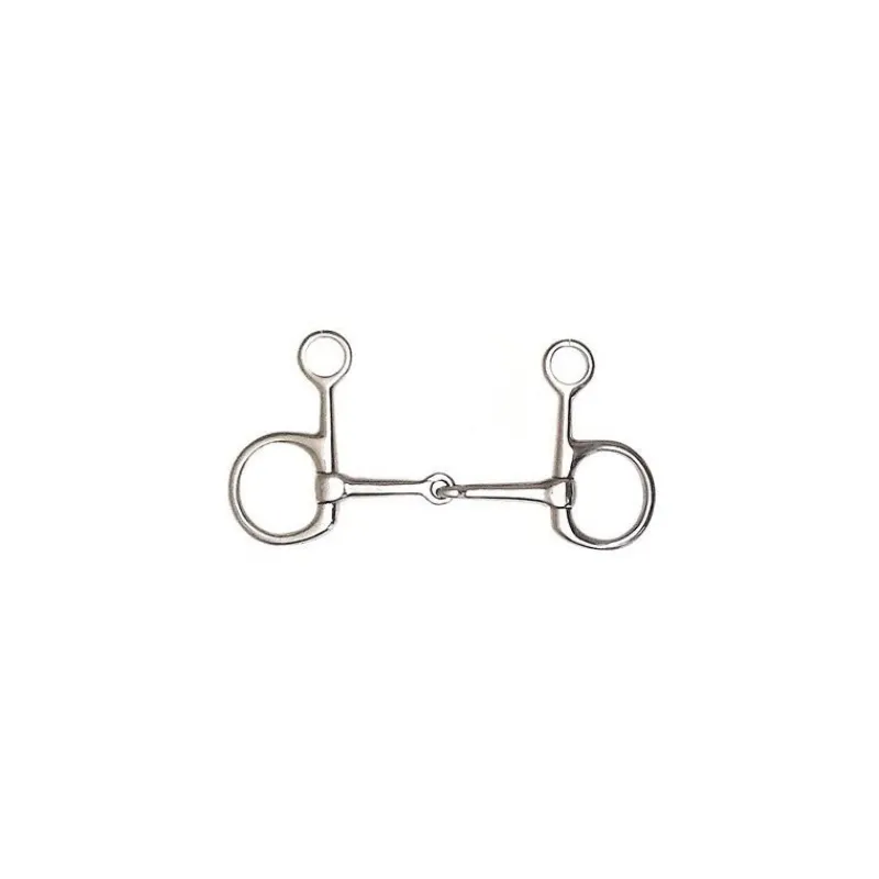 CAVALHORSE Mors Baucher brisé inox< Mors Cheval