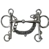CAVALHORSE Mors cheval Pelham canon fin avec gourmette< Mors Cheval
