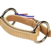RONZON LEGEND Mors cheval plat en cuir à gourmette -< Mors Cheval
