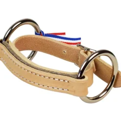 RONZON LEGEND Mors cheval plat en cuir à gourmette -< Mors Cheval