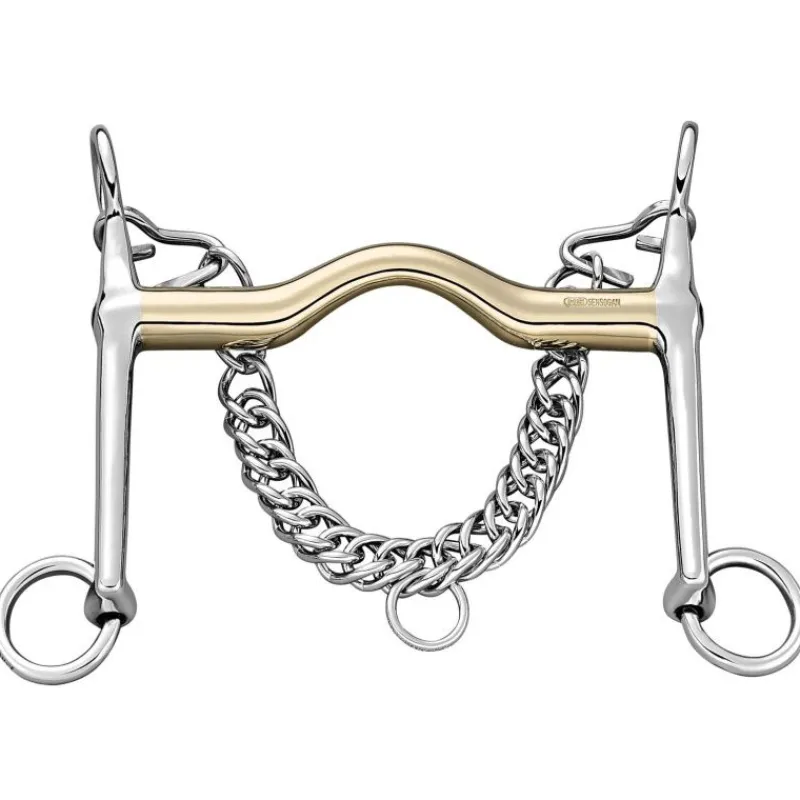 SPRENGER Mors de bride avec passage de langue en Sensogan 16 mm -< Mors Cheval