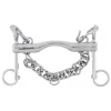 WALDHAUSEN Mors de bride branches courtes inox< Mors Cheval