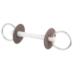 BERIS Mors deux anneaux 7,5 cm canon Comfort dur -< Mors Cheval
