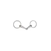 CAVALHORSE Mors deux anneaux brisé inox< Mors Cheval