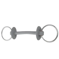 BERIS Mors deux anneaux cheval Prime 7,5 cm canon extra doux -< Mors Cheval