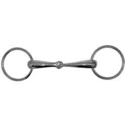 PRO-CONFORT HORSEWEAR Mors deux anneaux cheval gros canon 19 mm Pro Confort - Harcour< Mors Cheval