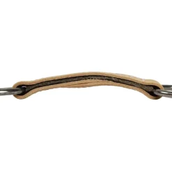 RONZON LEGEND Mors deux anneaux cheval en cuir plat -< Mors Cheval