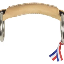 RONZON LEGEND Mors deux anneaux cheval cuir rond -< Mors Cheval