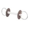 BERIS Mors deux anneaux cheval canon doux Comfort 6 cm -< Mors Cheval