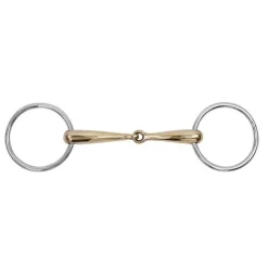 WALDHAUSEN Mors deux anneaux cupris -< Mors Cheval