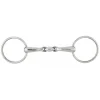 WALDHAUSEN Mors deux anneaux double brisure inox -< Mors Cheval