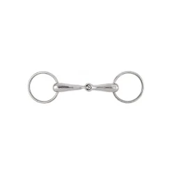 WALDHAUSEN Mors deux anneaux inox canon 16 mm -< Mors Cheval