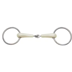 CAVALHORSE Mors deux anneaux résine pomme Flexi< Mors Cheval