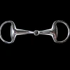 CAVALHORSE Mors olive brisé inox< Mors Cheval