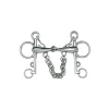 CAVALHORSE Mors Pelham brisé inox< Mors Cheval