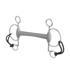 BERIS Mors Pelham cheval court canon à olives doux -< Mors Cheval