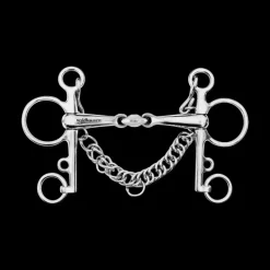 WALDHAUSEN Mors Pelham double brisure -< Mors Cheval
