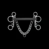 WALDHAUSEN Mors Pelham droit caoutchouc ergonomique -< Mors Cheval