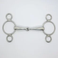 PRO-CONFORT HORSEWEAR Mors Pessoa cheval deux anneaux gros canons 21 mm Pro Confort - Harcour< Mors Cheval