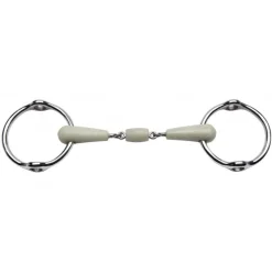 CAVALHORSE Mors releveur cheval double brisure résine pomme Flexi< Mors Cheval