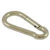 STABLE PRO Mousqueton alpiniste acier galvanisé 40 mm< Matériel D'Écurie