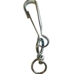 Mousqueton simplex acier zingué 8 cm< Matériel D'Écurie|Filet À Foin