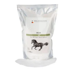 WALDHAUSEN MSM cheval - articulations et bien être général -< Complément Peau Cheval|Msm, Glucosamine Et Chondroïtine