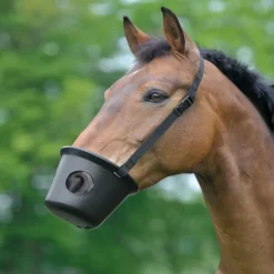 WALDHAUSEN Muselière plastique montée sur nylon -< Panier Anti-Colique Cheval|Colique Cheval