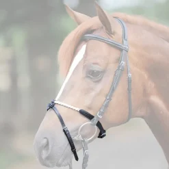 KAVALKADE Muserolle combinée cheval corde -< Accessoires De Bridon Cheval