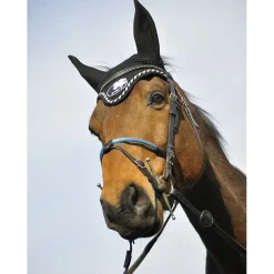 IHWT Muserolle combinée corde enrobée -< Accessoires De Bridon Cheval