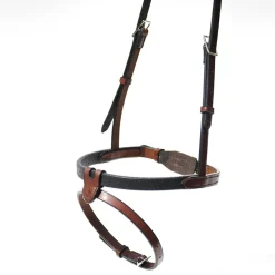 IHWT Muserolle combinée cuir Confort -< Accessoires De Bridon Cheval