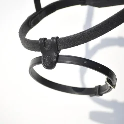 IHWT Muserolle combinée cuir Confort -< Accessoires De Bridon Cheval