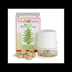 VITAL HERBS Natural Dog Verm Tabs Chiens et chats - Vital'Herbs< Compléments Et Friandises Chien