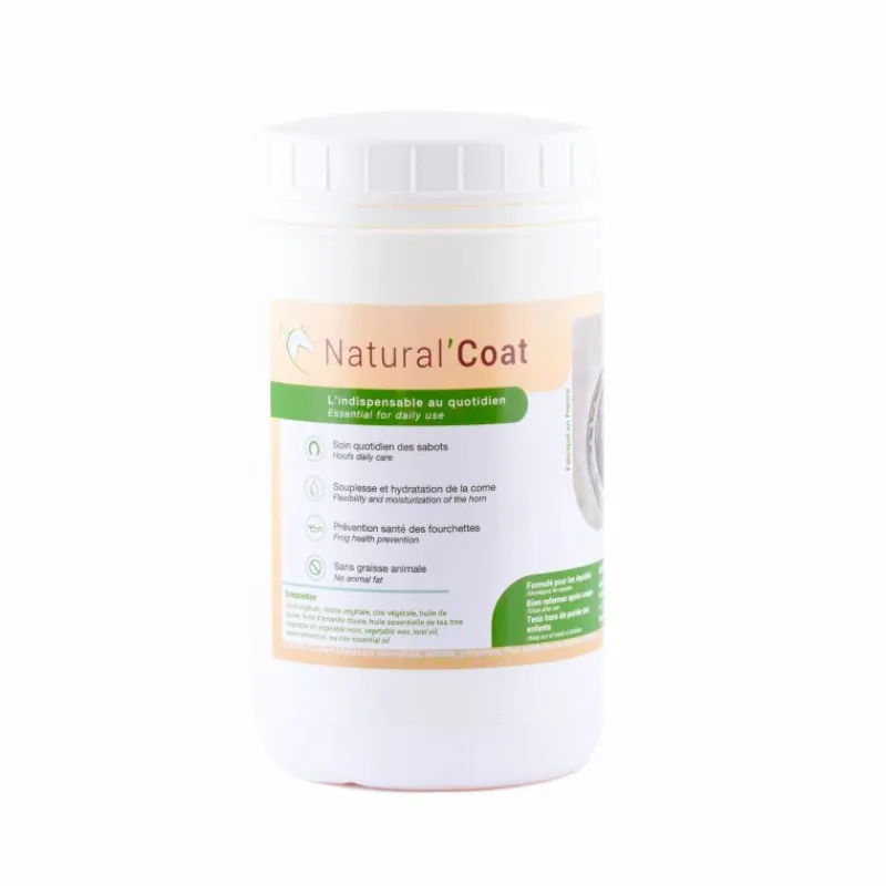 NATURAL INNOV Natural'Coat -onguent sabot cheval incolore et noir – Natural'Innov< Graisse À Pied Cheval