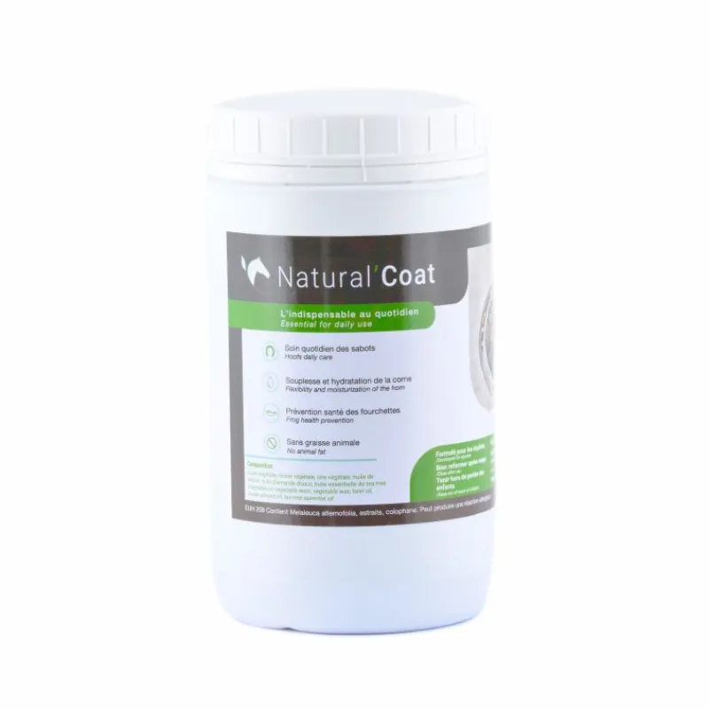 NATURAL INNOV Natural'Coat -onguent sabot cheval incolore et noir – Natural'Innov< Graisse À Pied Cheval