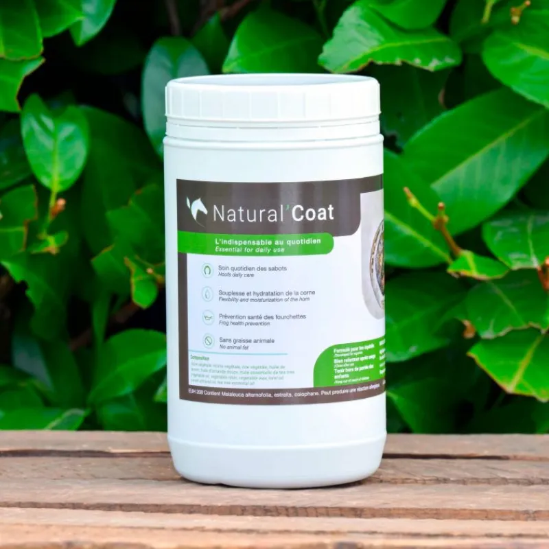 NATURAL INNOV Natural'Coat -onguent sabot cheval incolore et noir – Natural'Innov< Graisse À Pied Cheval