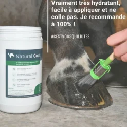 NATURAL INNOV Natural'Coat -onguent sabot cheval incolore et noir – Natural'Innov< Graisse À Pied Cheval