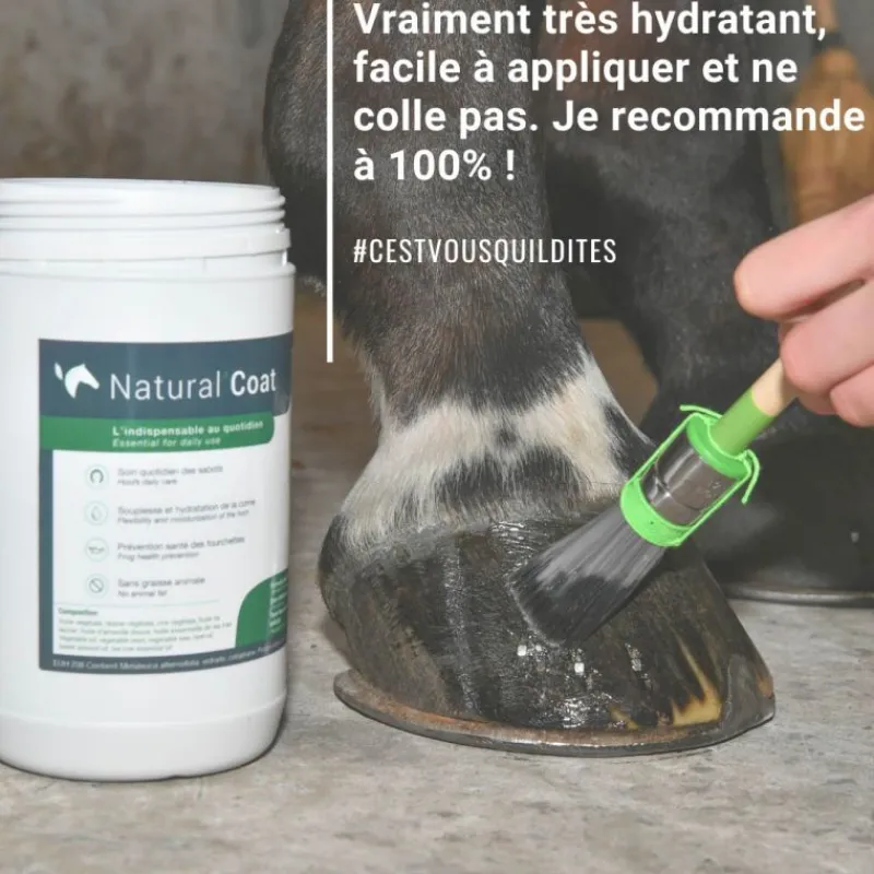 NATURAL INNOV Natural'Coat -onguent sabot cheval incolore et noir – Natural'Innov< Graisse À Pied Cheval