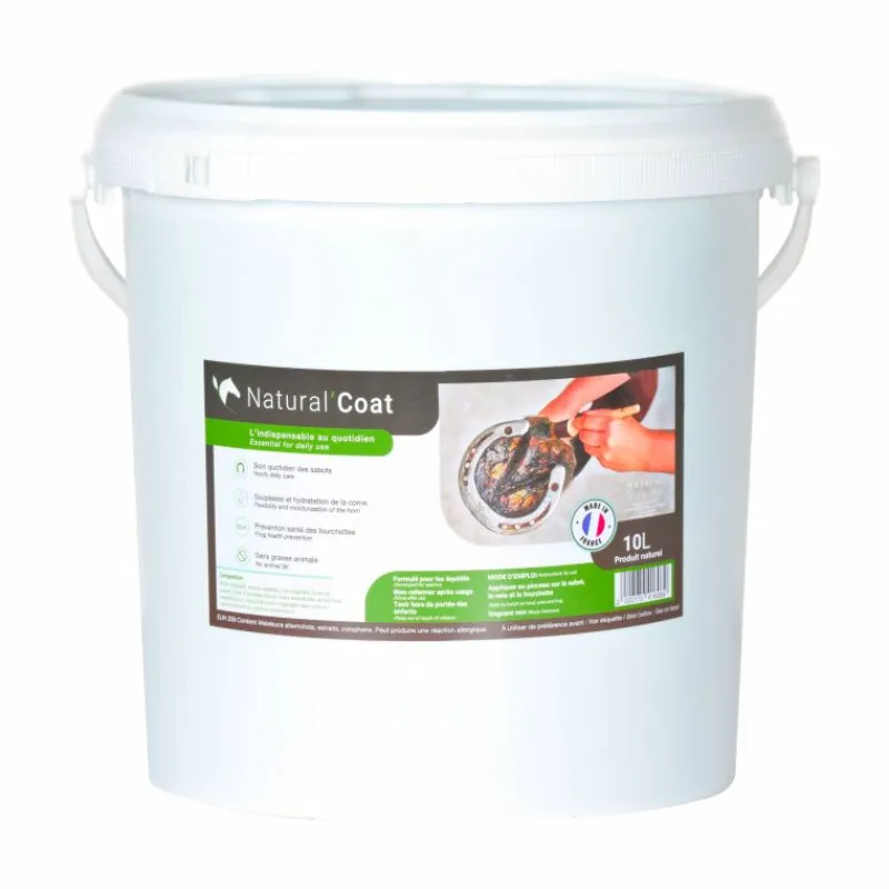 NATURAL INNOV Natural'Coat -onguent sabot cheval incolore et noir – Natural'Innov< Graisse À Pied Cheval